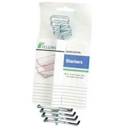 FELLOWES Fellowes Mfg. Co. FEL63112 Stacking Supports For 60112- 5-.50in.- Black FEL63112